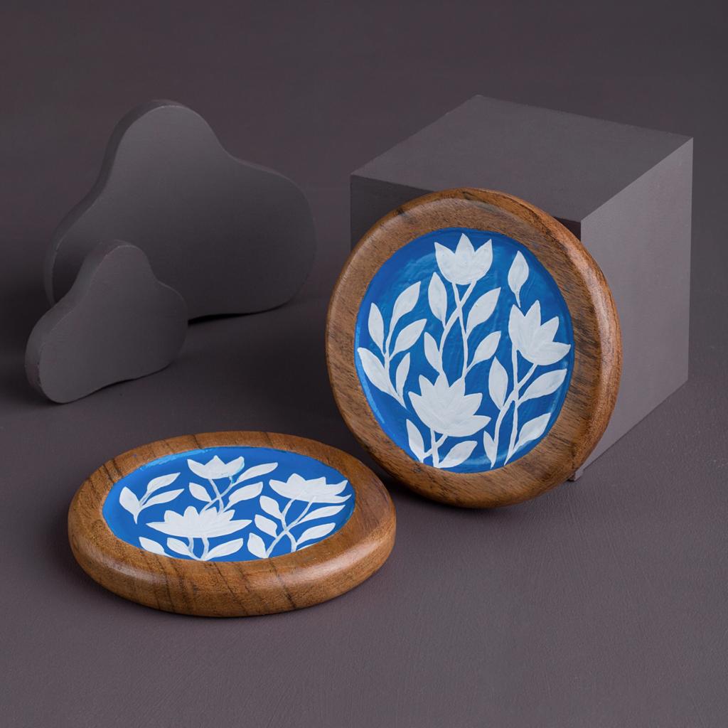 Blue Lotus (Set Of 2)