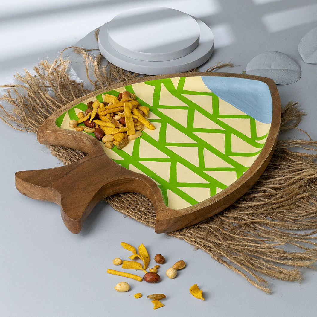 Sea Green Serving Tray